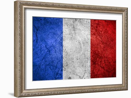 Flag Of France-Miro Novak-Framed Art Print