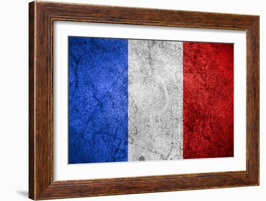 Flag Of France-Miro Novak-Framed Art Print