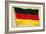 Flag of Germany-null-Framed Art Print