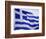 Flag of Greece-Barry Winiker-Framed Photographic Print