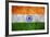 Flag Of India-Miro Novak-Framed Art Print