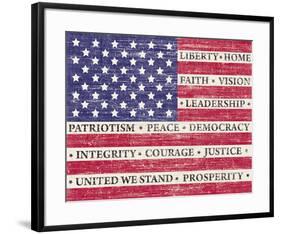 Flag of Inspiration-Maria Mendez-Framed Art Print