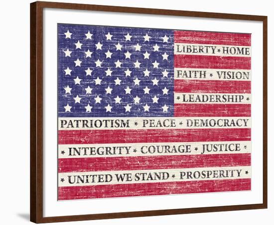 Flag of Inspiration-Maria Mendez-Framed Art Print