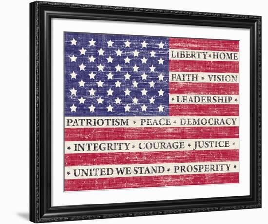 Flag of Inspiration-Maria Mendez-Framed Art Print