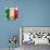 Flag Of Italy-ilolab-Art Print displayed on a wall