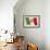 Flag of Italy-null-Framed Art Print displayed on a wall