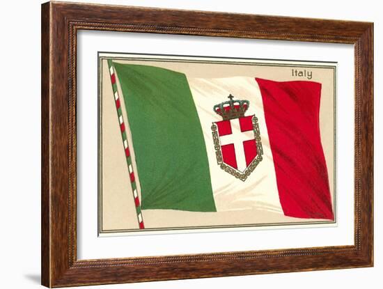 Flag of Italy-null-Framed Art Print