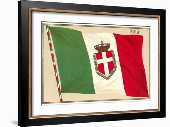 Flag of Italy-null-Framed Art Print