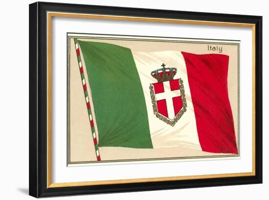 Flag of Italy-null-Framed Art Print