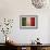 Flag Of Italy-hitdelight-Framed Art Print displayed on a wall