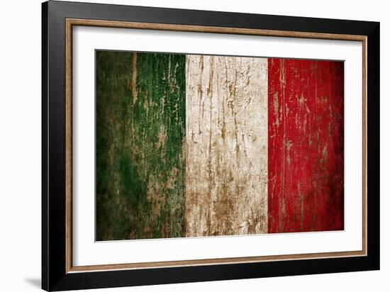 Flag Of Italy-hitdelight-Framed Art Print