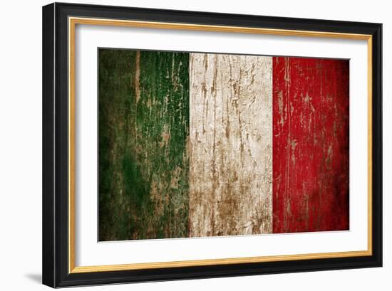 Flag Of Italy-hitdelight-Framed Art Print