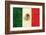 Flag of Mexico-null-Framed Art Print