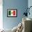 Flag of Mexico-null-Framed Art Print displayed on a wall