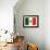 Flag of Mexico-null-Framed Art Print displayed on a wall