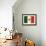 Flag of Mexico-null-Framed Art Print displayed on a wall