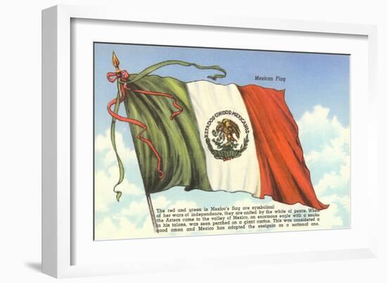 Flag of Mexico-null-Framed Art Print