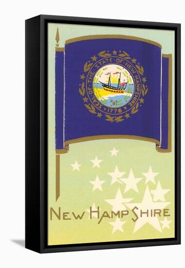 Flag of New Hampshire-null-Framed Stretched Canvas