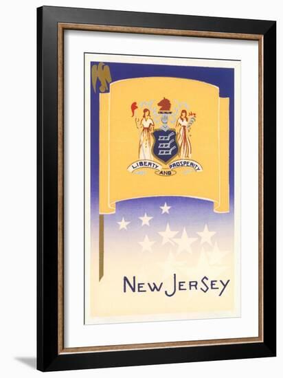 Flag of New Jersey-null-Framed Art Print