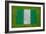 Flag of Nigeria on Grass-raphtong-Framed Art Print