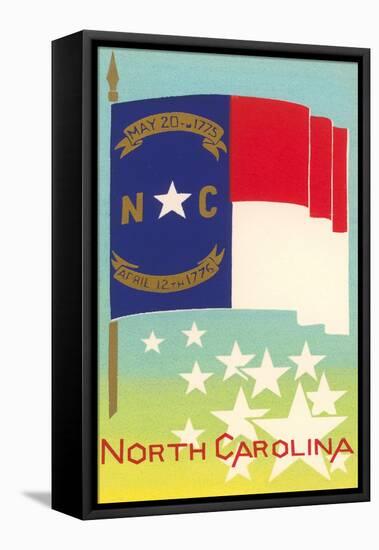 Flag of North Carolina-null-Framed Stretched Canvas