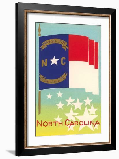 Flag of North Carolina-null-Framed Art Print