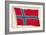 Flag of Norway-null-Framed Art Print