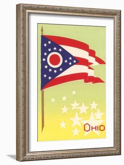 Flag of Ohio-null-Framed Art Print