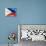 Flag Of Philippines-bioraven-Art Print displayed on a wall