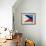 Flag Of Philippines-bioraven-Framed Art Print displayed on a wall