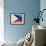 Flag Of Philippines-bioraven-Framed Art Print displayed on a wall