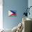 Flag Of Philippines-bioraven-Mounted Art Print displayed on a wall