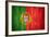 Flag Of Portugal-Miro Novak-Framed Art Print