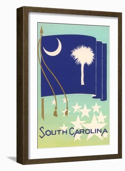 Flag of South Carolina-null-Framed Art Print