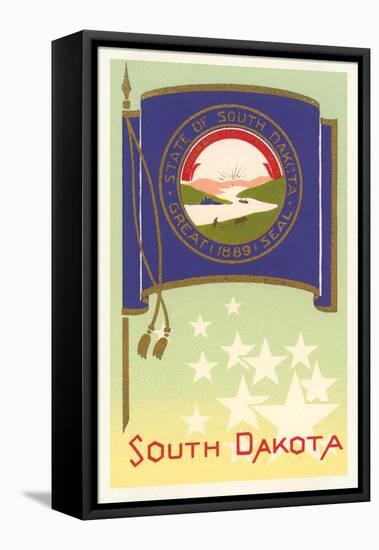 Flag of South Dakota-null-Framed Stretched Canvas