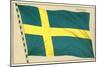 Flag of Sweden-null-Mounted Art Print
