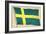 Flag of Sweden-null-Framed Art Print