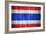 Flag Of Thailand-Miro Novak-Framed Art Print