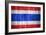 Flag Of Thailand-Miro Novak-Framed Art Print