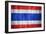 Flag Of Thailand-Miro Novak-Framed Art Print