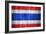 Flag Of Thailand-Miro Novak-Framed Art Print