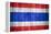 Flag Of Thailand-Miro Novak-Framed Stretched Canvas