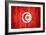 Flag Of Tunisia-Miro Novak-Framed Art Print