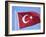 Flag of Turkey-Barry Winiker-Framed Photographic Print