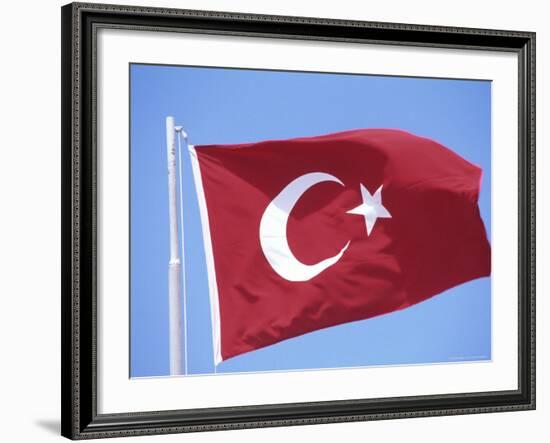 Flag of Turkey-Barry Winiker-Framed Photographic Print