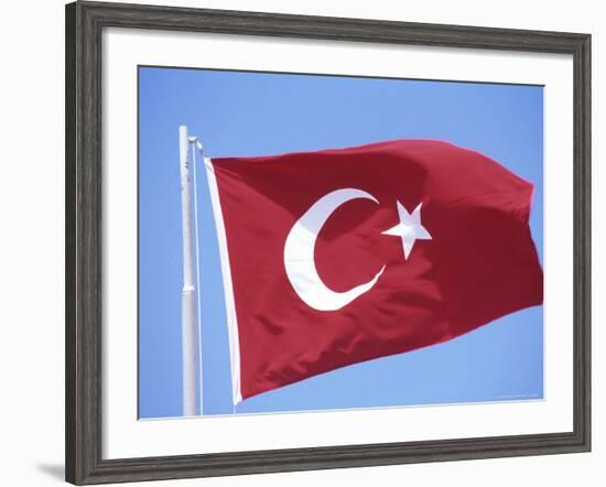 Flag of Turkey-Barry Winiker-Framed Photographic Print