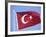 Flag of Turkey-Barry Winiker-Framed Photographic Print