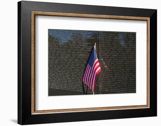 Flag Vietnam Veterans Memorial-null-Framed Premium Giclee Print