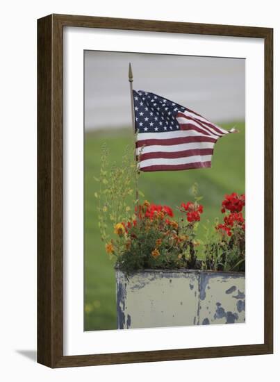 Flag-Jeff Rasche-Framed Photographic Print