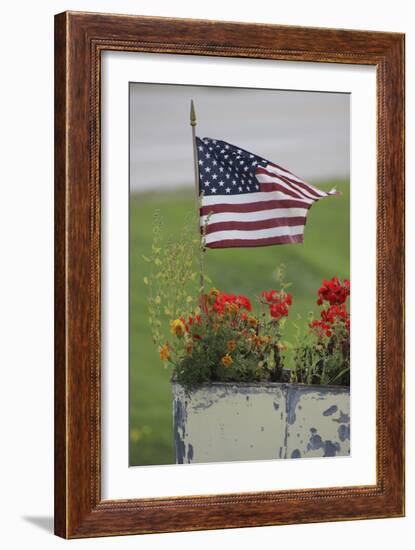 Flag-Jeff Rasche-Framed Photographic Print